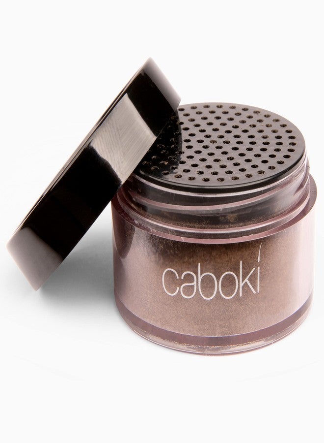 Caboki Hair Powder For Thinning Hair. Makes Thin Hair Look 10X Fuller, Covers Bald Spot Instantly. All-Natural Hair Building Fiber. Trial Size (10-Day Supply). Black - Image 2